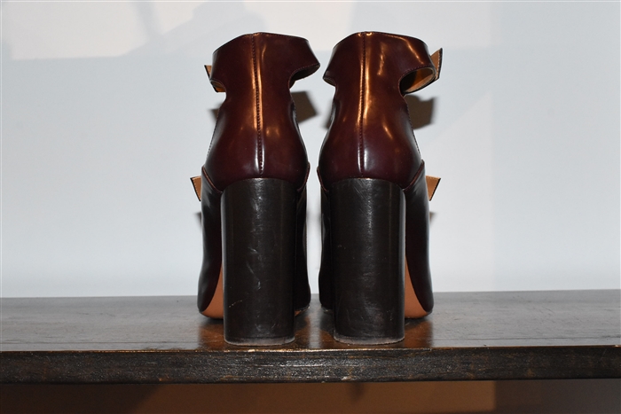 Maroon Chloe Mary Janes, size 8