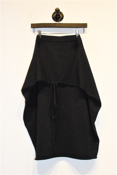 Sparkly Black Sarah Pacini Bubble Skirt, size M