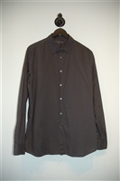 Basic Black John Varvatos Button Shirt, size L