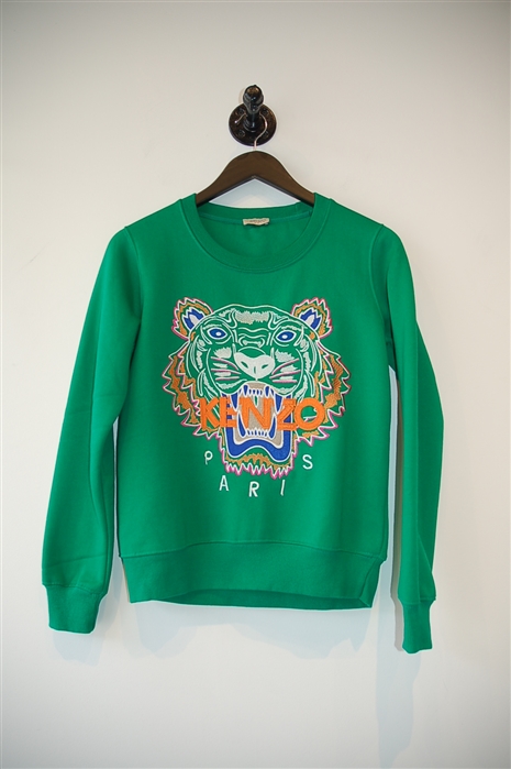 Kelly Green Kenzo Sweatshirt, size S