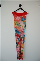 Print Issey Miyake - Pleats Please Midi Dress, size M