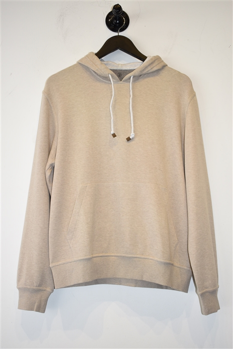 Sand Brunello Cucinelli Hoodie, size S