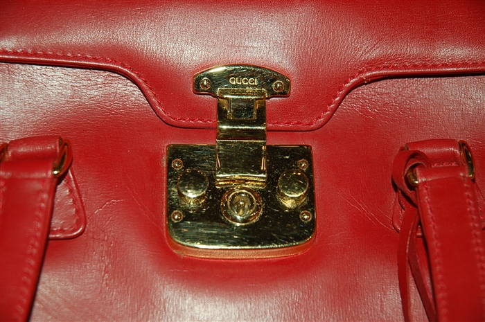 Lipstick Red Gucci - Vintage Satchel, size S