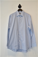Blue Stripe Etro Button Shirt, size XL