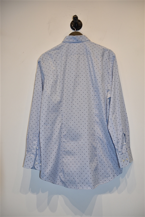 Blue Stripe Etro Button Shirt, size XL