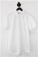 Soft White Orlebar Brown Polo, size L