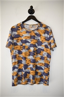 Abstract Print Burberry T-Shirt, size S