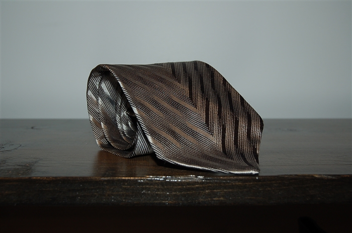 Black & Silver Gianni Versace - Vintage Tie, size O/S