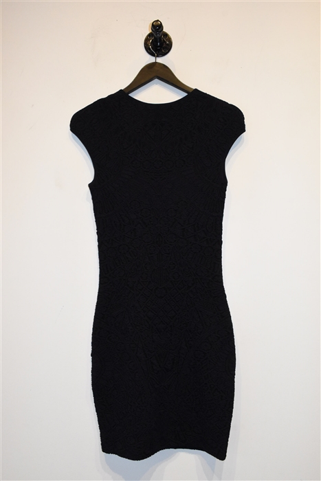 Purple & Black Alexander McQueen Sheath Dress, size S