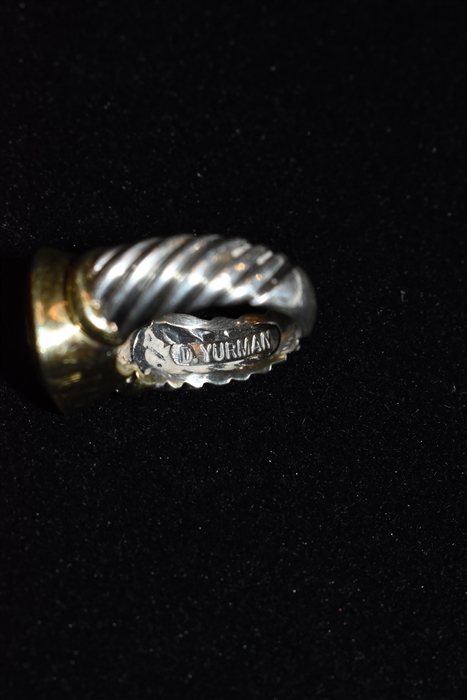 Sterling Silver David Yurman Ring, size O/S