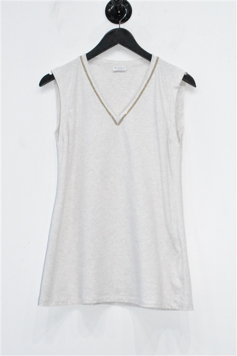 Beige Melange Brunello Cucinelli Shell, size M