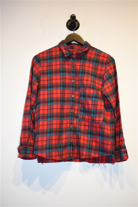 Red Tartan Isabel Marant - Etoile Shirt, size 4