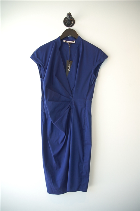 Midnight Blue Luisa Cerano Sheath Dress, size 8