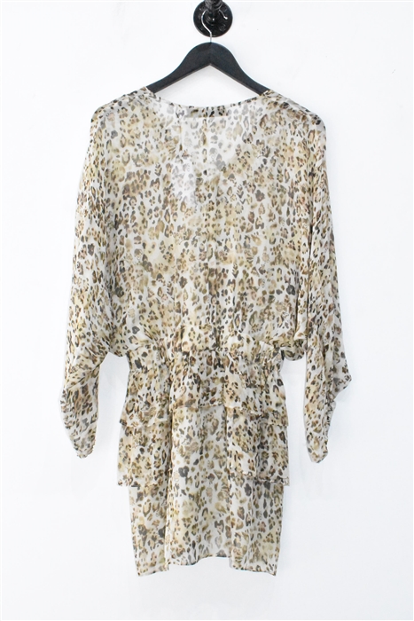 Animal Print Iro Mini Dress, size 2