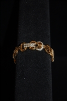 Gold Nina Ricci Bracelet, size O/S