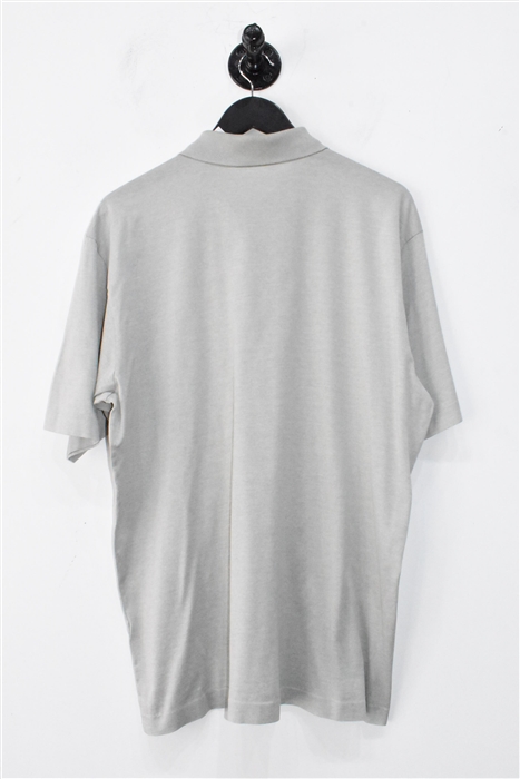 Gray-Green Ermenegildo Zegna Polo, size XL