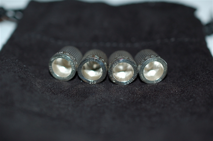 Sterling Silver Chrome Hearts Caps, size O/S