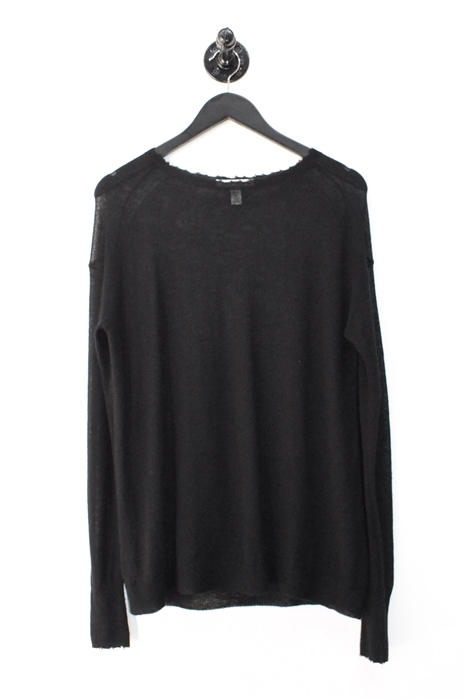 Basic Black Autumn Cashmere Cashmere Sweater, size L