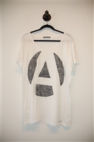 Bright White Avelon T-Shirt, size M