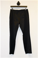 Black Satin The Row Trousers, size 8