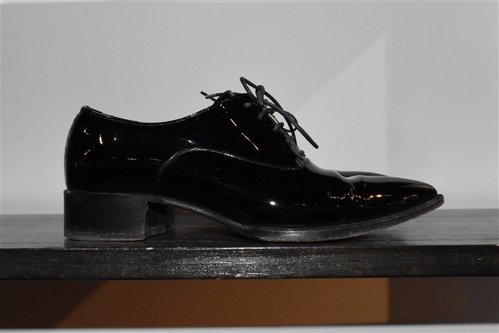 Black Patent Christian Louboutin Oxford, size 6.5