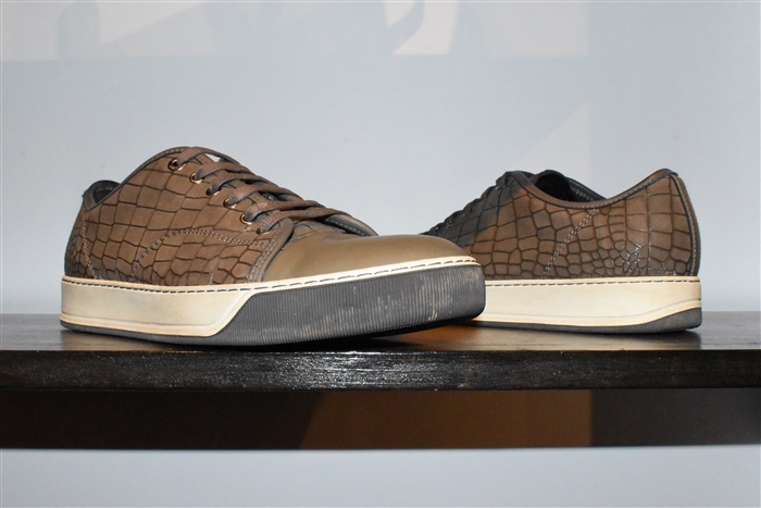 Dark Taupe Lanvin Sneaker, size 11