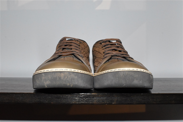 Dark Taupe Lanvin Sneaker, size 11