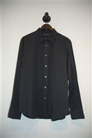 Black John Varvatos Button Shirt, size L