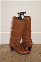 Whiskey Prada Tall Boots, size 9.5