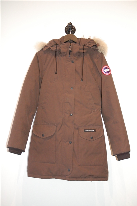 Chocolate Canada Goose Parka, size XS