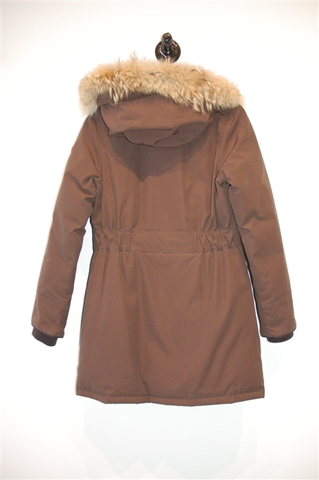 Chocolate Canada Goose Parka, size XS