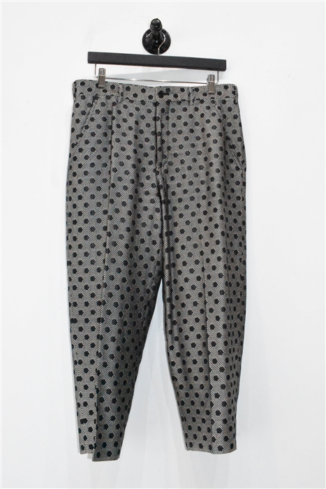 Polka Dot Comme Des Garcons Homme Plus Cropped Trousers, size 32
