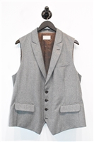 Herringbone Brunello Cucinelli Vest, size 44