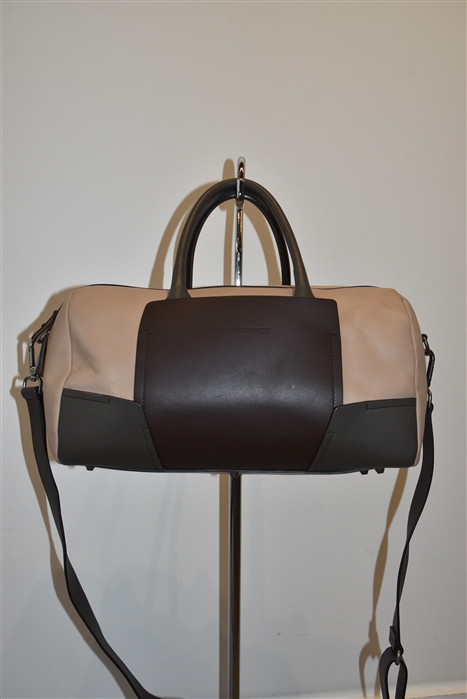 Mixed Neutrals Brunello Cucinelli Satchel, size M