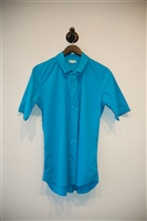 Cerulean Jil Sander Short-Sleeved Shirt, size M