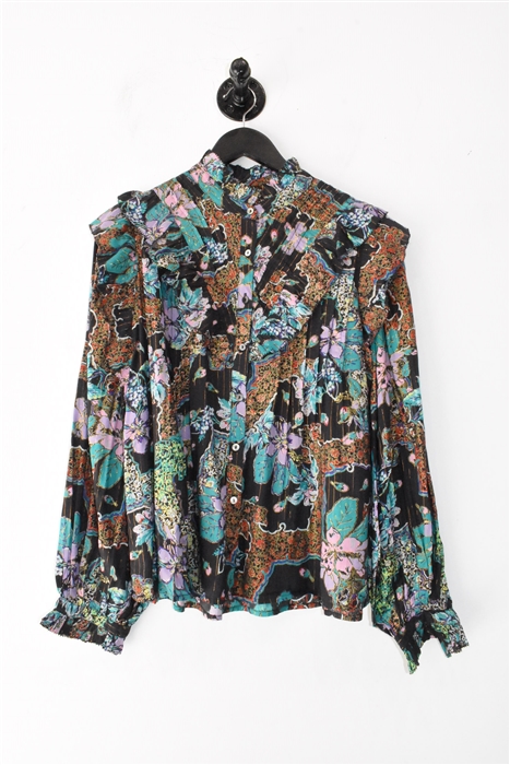 Floral Love The Label Button Blouse, size XS