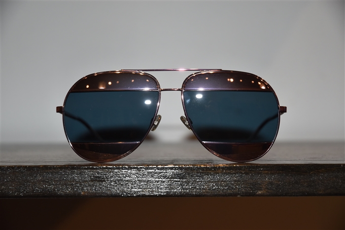 Rose Gold Dior Sunglasses, size O/S