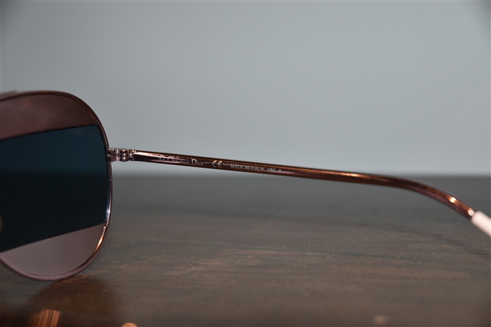 Rose Gold Dior Sunglasses, size O/S