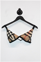Check Burberry Bikini Top, size XL