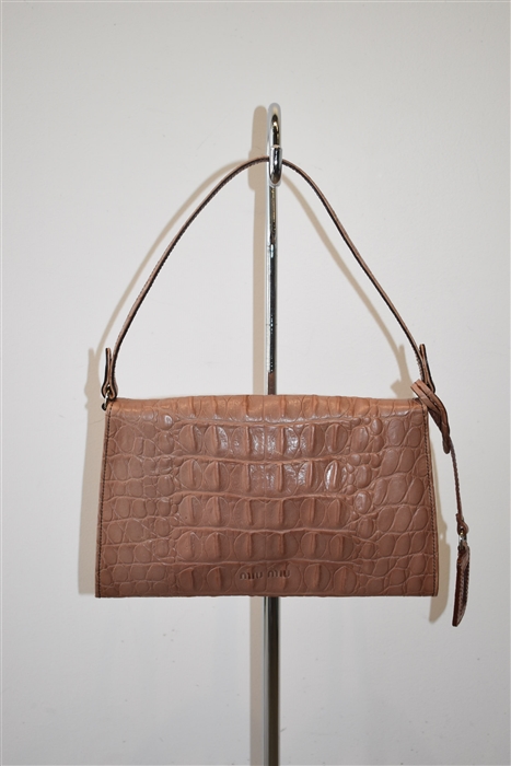 Sepia Miu Miu Shoulder Bag, size S