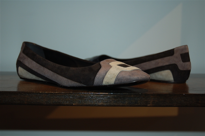 Gray Tones Roger Vivier Flats, size 8