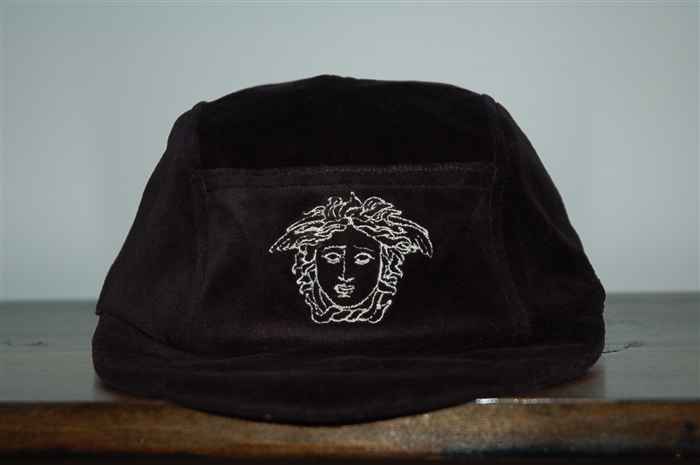 Black Velvet Gianni Versace - Vintage Cap, size O/S