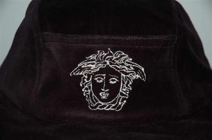 Black Velvet Gianni Versace - Vintage Cap, size O/S