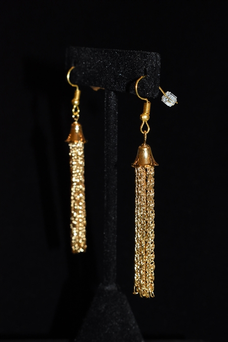 Gold Nina Ricci - Vintage Earrings, size O/S
