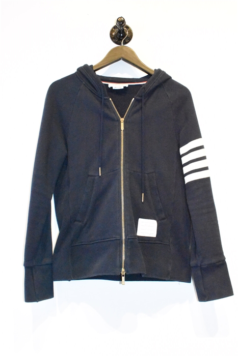 Navy Thom Browne Hoodie, size M