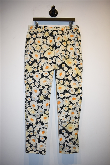 Floral Burberry Trousers, size 34