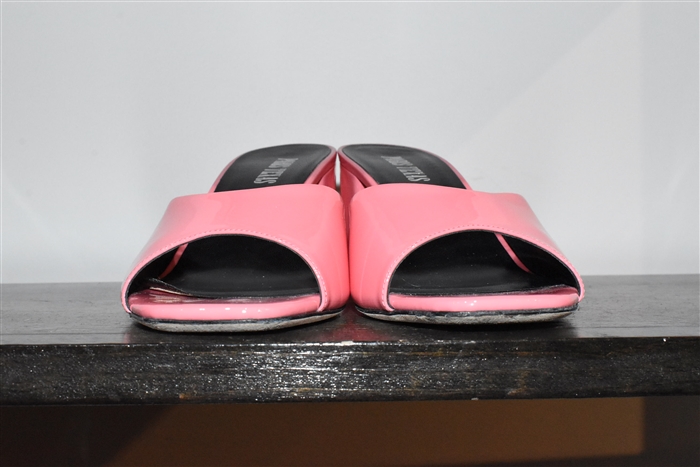 Coral Paris Texas Mules, size 8