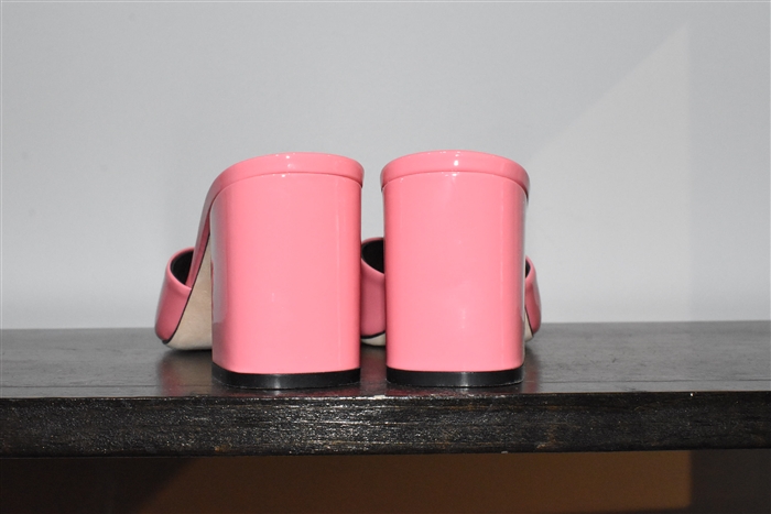 Coral Paris Texas Mules, size 8