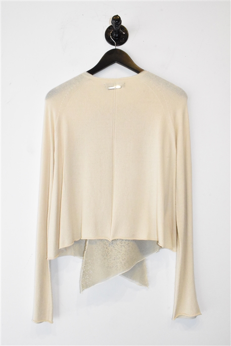 Pale Beige Twin-Set Cardigan, size XL