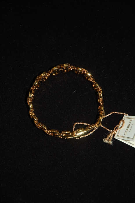 Gold Nina Ricci Bracelet, size O/S